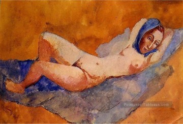 Couche nue Fernande 1906 cubiste Pablo Picasso Peinture à l'huile